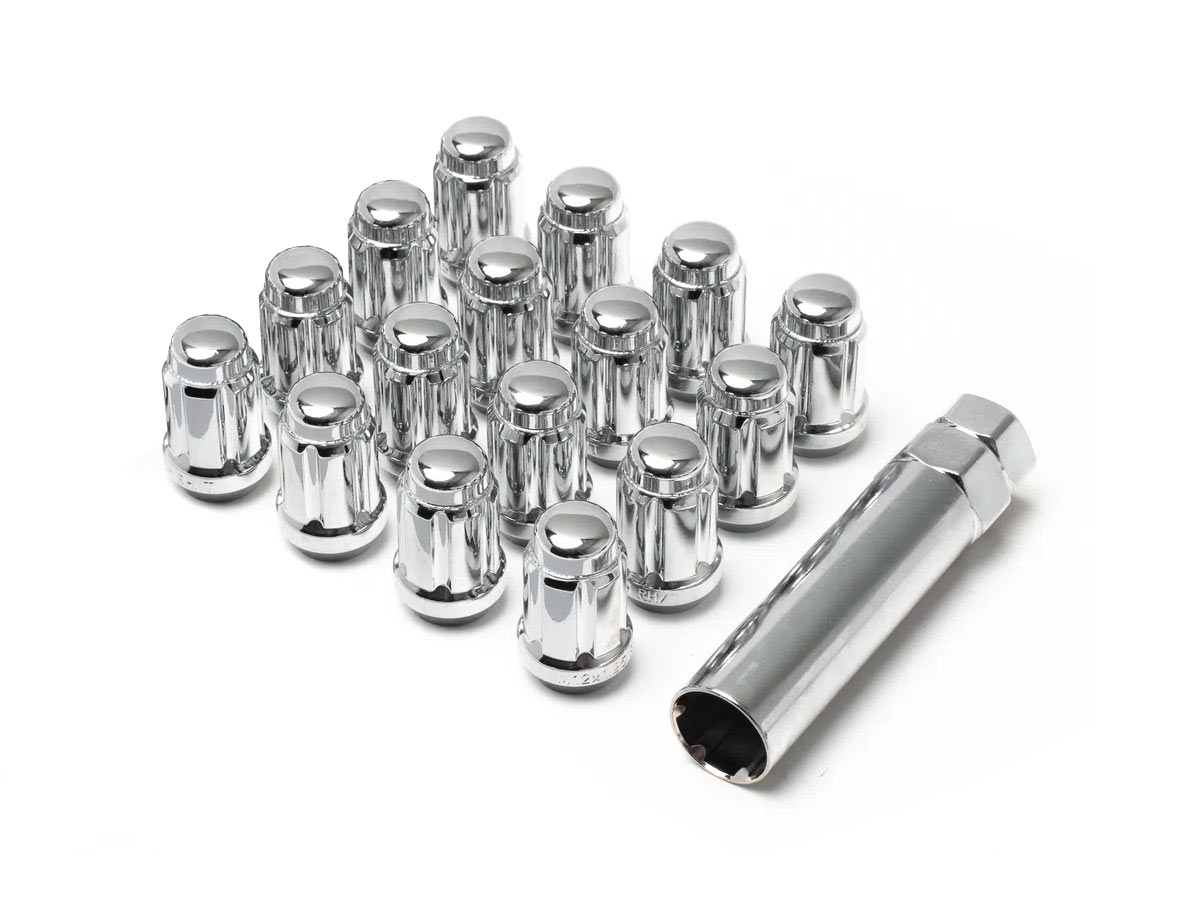 12x1.5 Chrome Lug Kit (4-Lug)