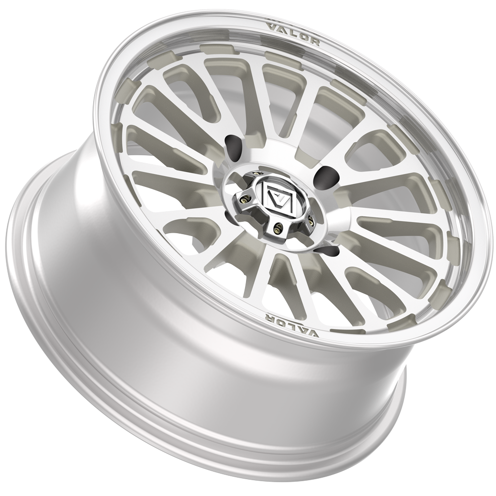 V14 Raw Machined UTV Wheel